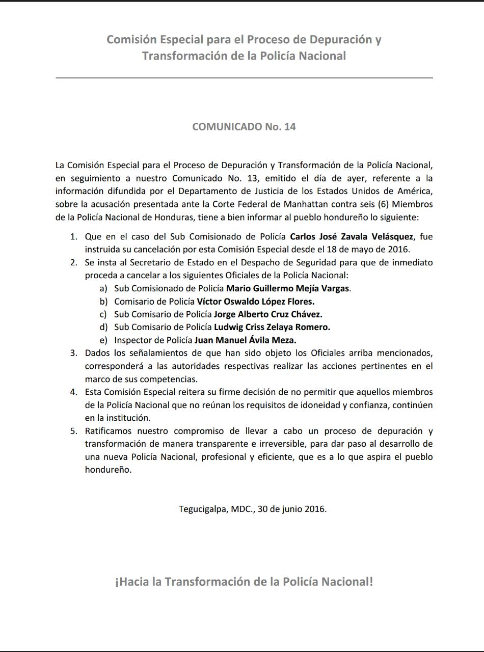 Comunicado 14